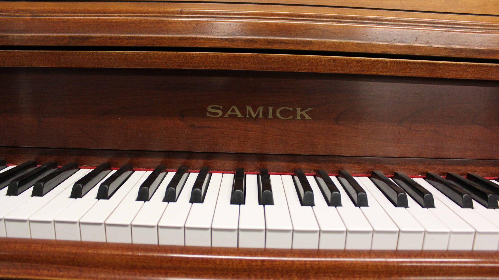 Buy Used Samick Designer Console Piano In Rockaway Nj B Natural