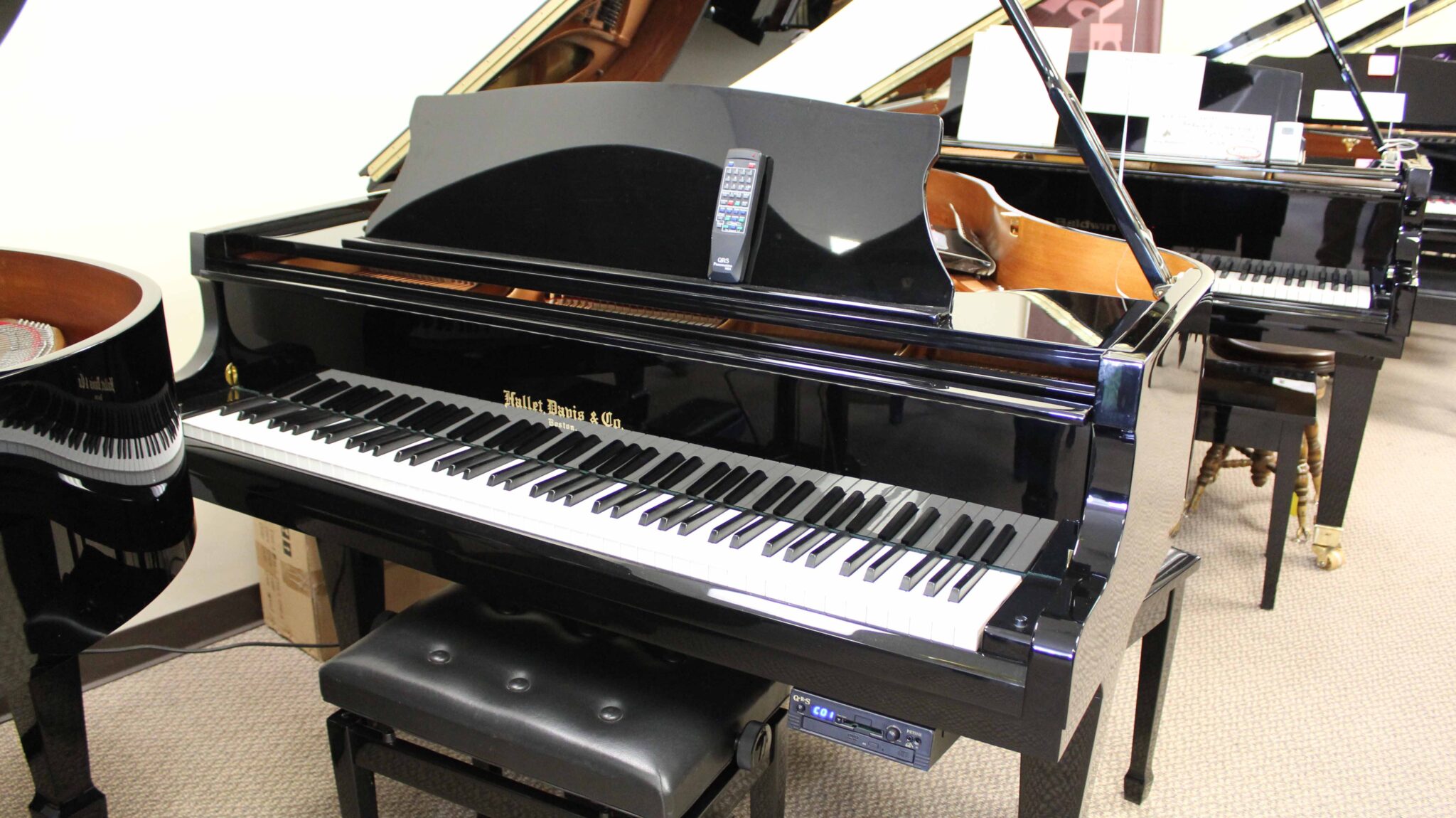 Hallet Davis Co Player Grand Piano B Natural Pianos