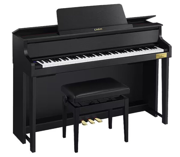 Casio Celviano grand hybrid digital piano with bench in black finish