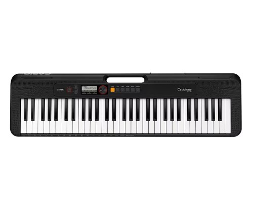 Casiotone compact portable piano keyboard in black finish
