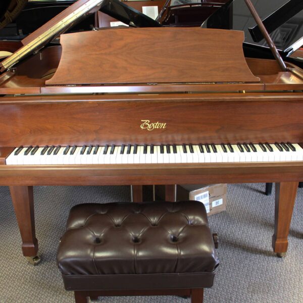 Boston by Steinway 5' 4" Baby Grand Piano, Model GP-163, Traditional Walnut Satin