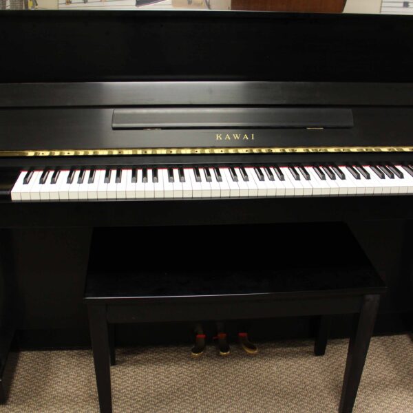 Kawai 44" Professional Upright Piano Model CX-5H, Traditional Ebony Satin