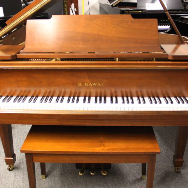 Used Kawai 5' 10" Artist Grand Piano Model KG-2 Traditional Walnut Satin