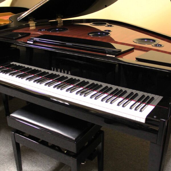 Yamaha Digital Grand Piano - Certified Preowned Model N3 Traditional Ebony & Rosewood Polish, 3 Year Guarantee - Parts & Labor