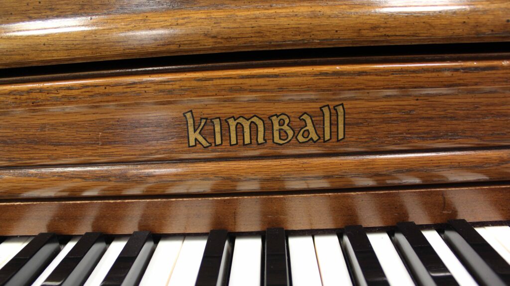 Kimball 42 Artist Console Piano B Natural Pianos 8488