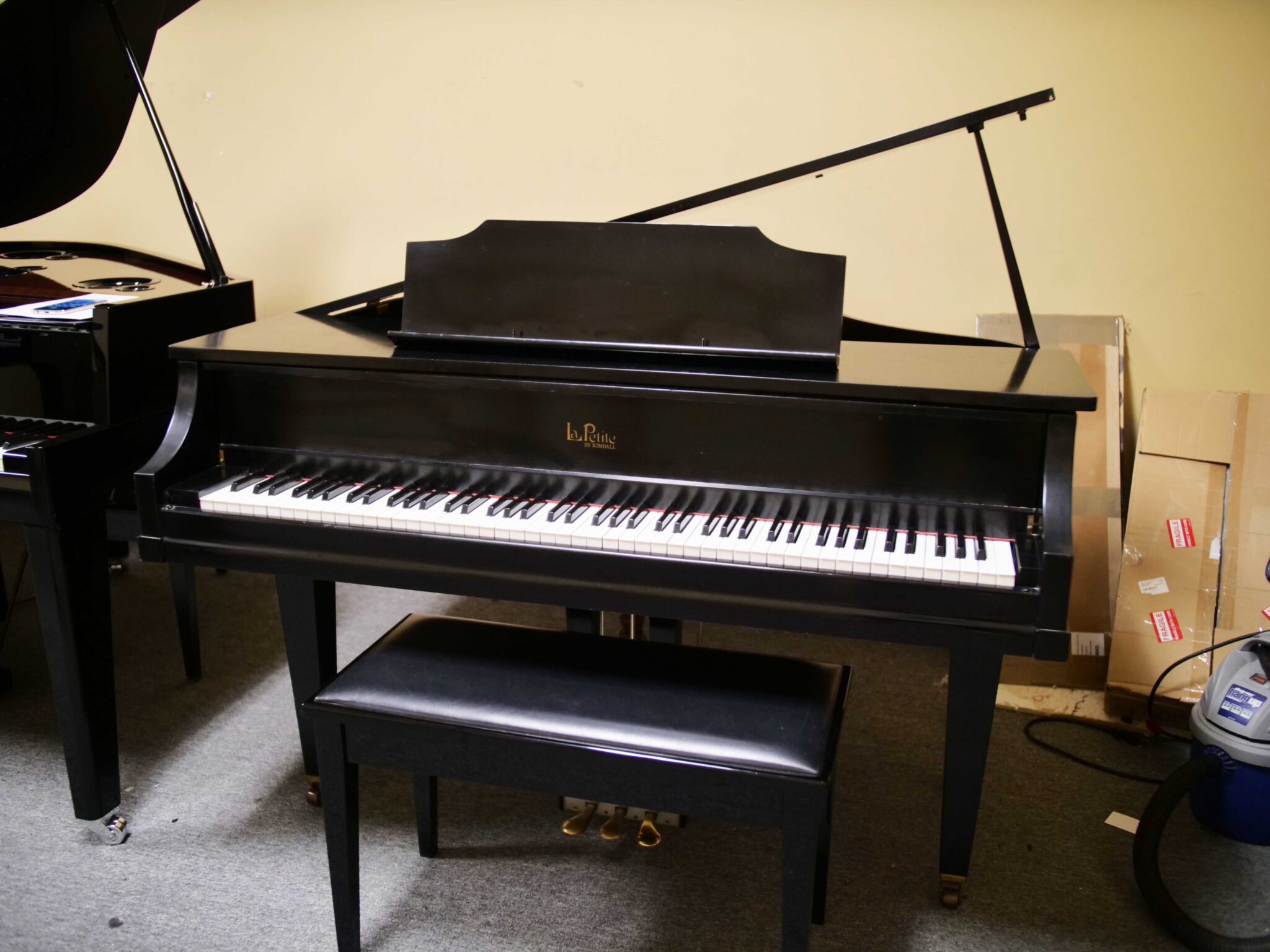 Kimball 4' 7" La Petite Grand Piano B Natural Pianos