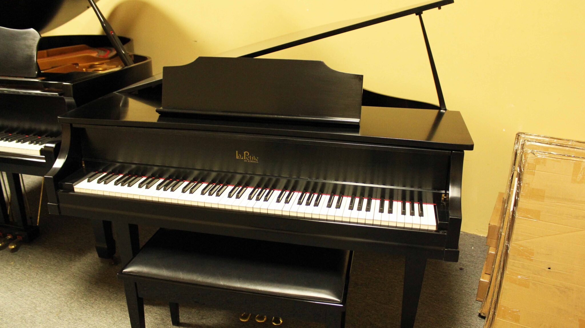 Kimball 4' 7" La Petite Grand Piano B Natural Pianos