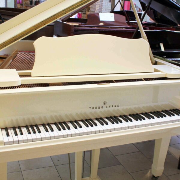 Young Chang 5′ 2″ Baby Grand Piano With Ivory Polishing