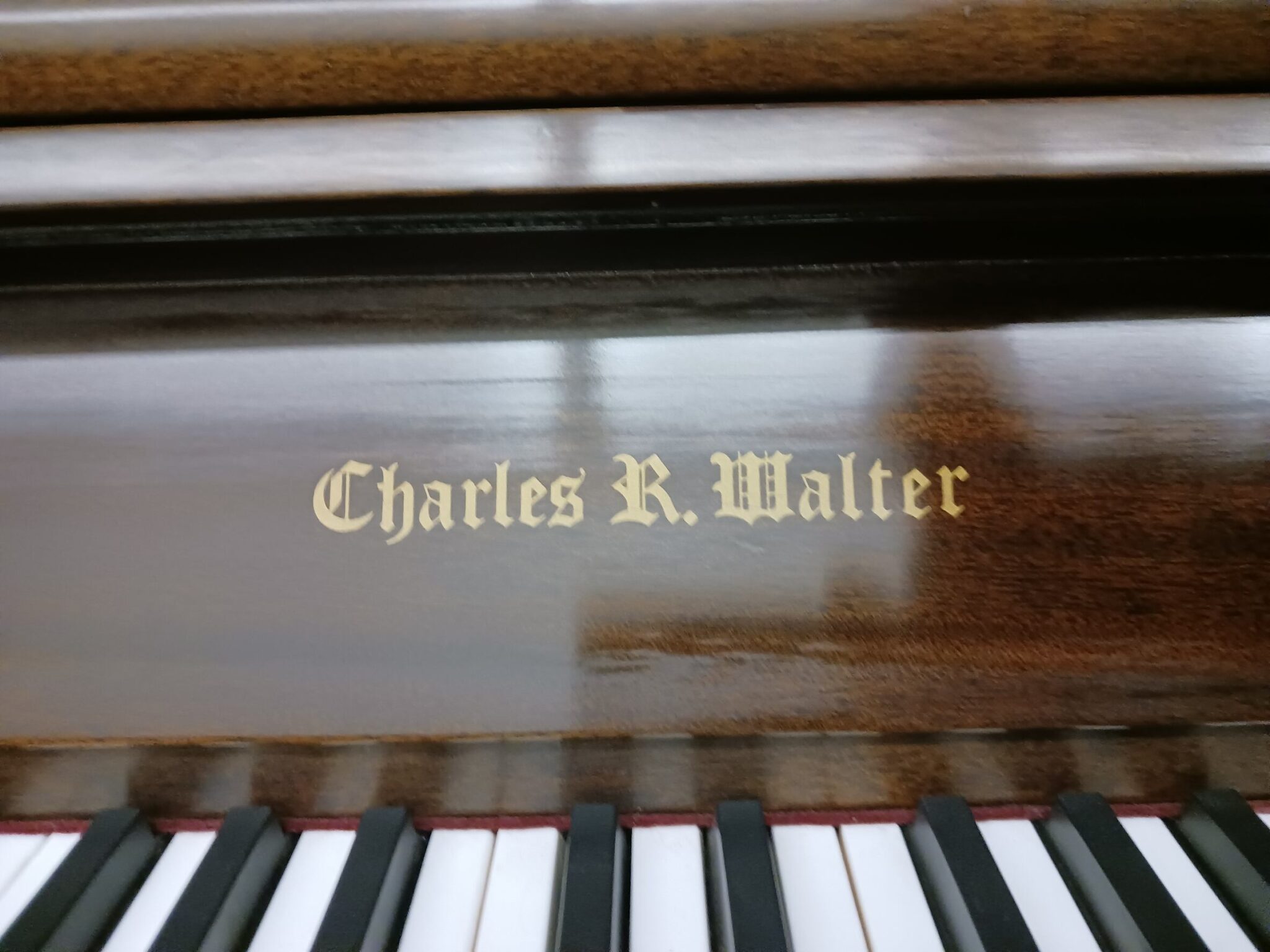 Charles Walter Upright Piano B Natural Pianos