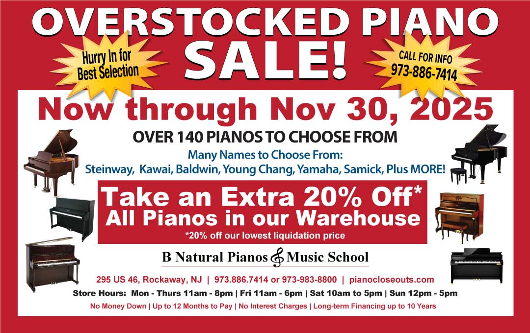B Natural Pianos & Music School Offers