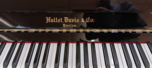 Hallet, Davis & Co. 46” Studio Piano - Image 3