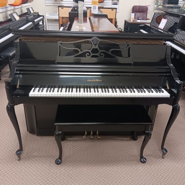 Charles Walter 43 ¾” Studio Upright Piano