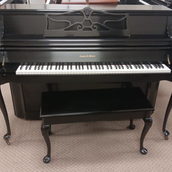 Charles Walter 43 ¾” Studio Upright Piano