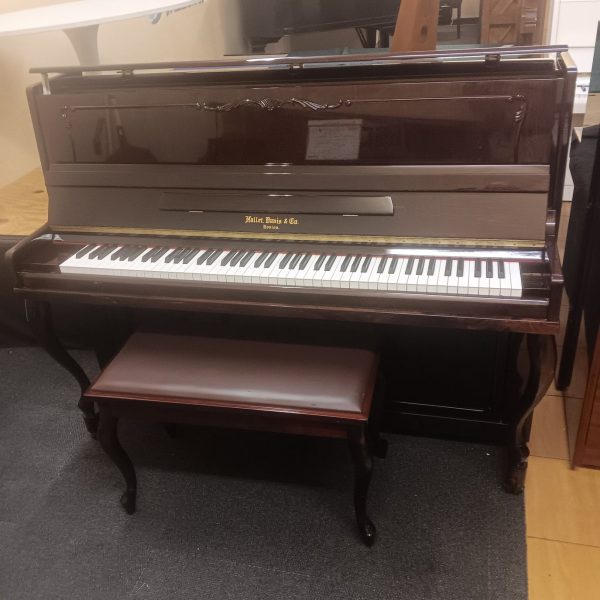 Hallet Davis (Boston) 46” Upright Piano
